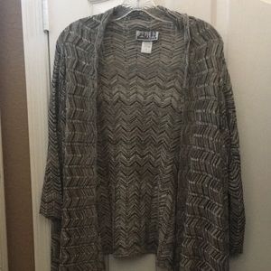 FINAL MARKDOWN Two-one-two New York cardigan sweater xl